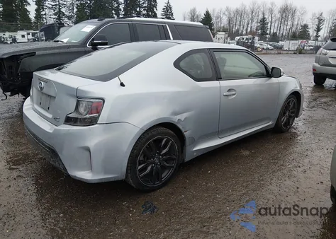 2014 Scion Tc 10 Series из США, поврежденный, VIN JTKJF5C72E3071403